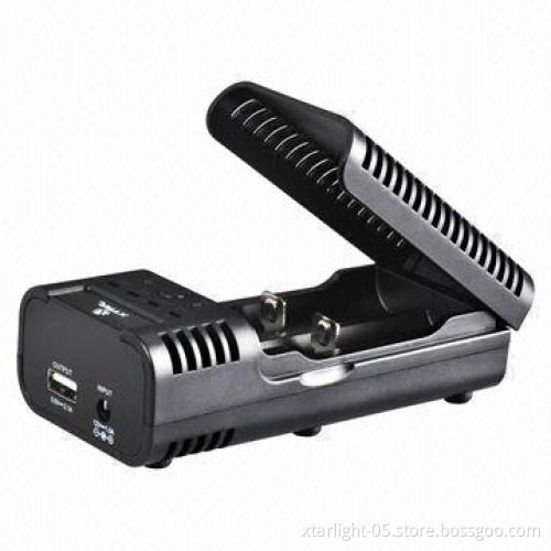 WP2s Standard battery charger for Li-ion batteries, with USB output function